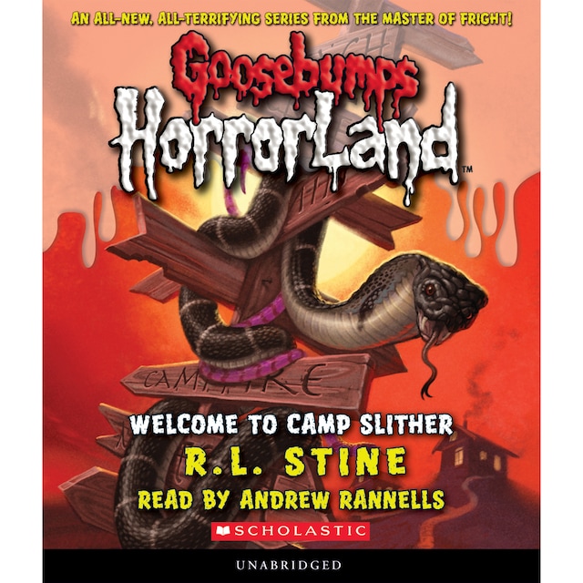 Book cover for Welcome to Camp Slither - Goosebumps HorrorLand 9 (Unabridged)