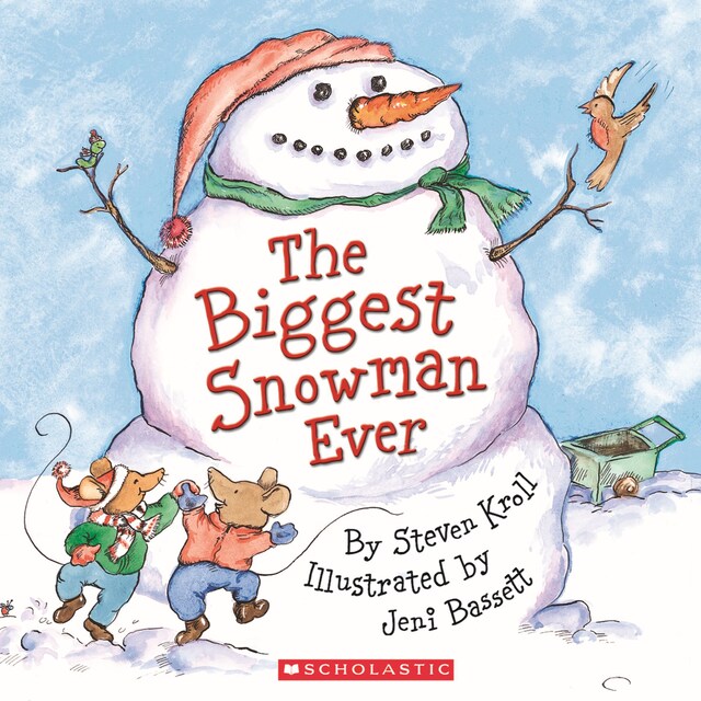 Kirjankansi teokselle The Biggest Snowman Ever (Unabridged)