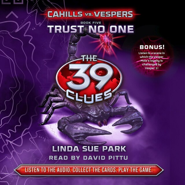 Book cover for Trust No One - The 39 Clues: Cahills vs. Vespers, Book 5 (Unabridged)