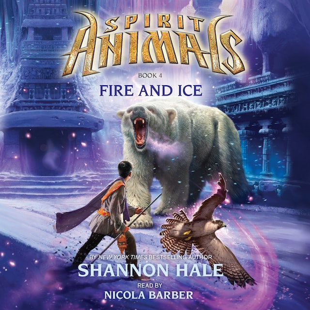 Boekomslag van Fire and Ice - Spirit Animals 4 (Unabridged)