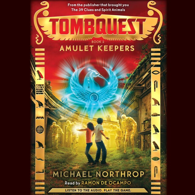 Boekomslag van Amulet Keepers - Tombquest 2 (Unabridged)