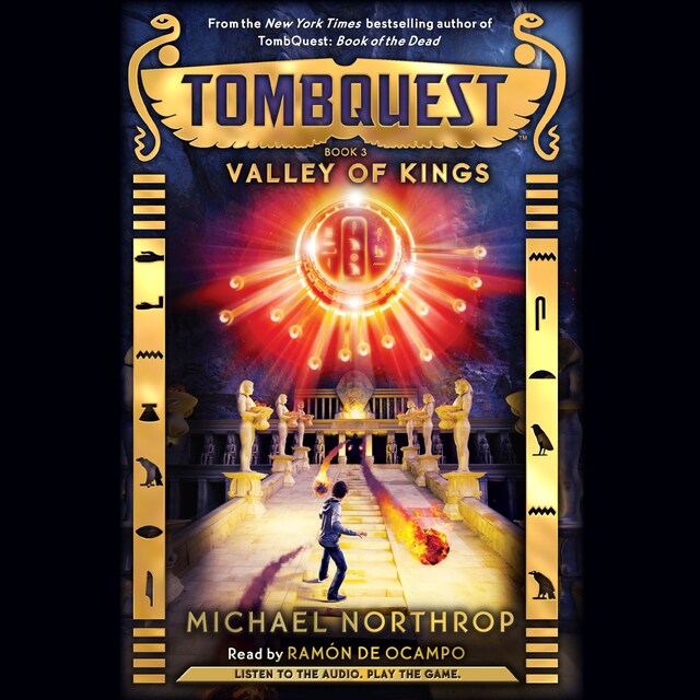 Portada de libro para Valley of Kings - Tombquest 3 (Unabridged)