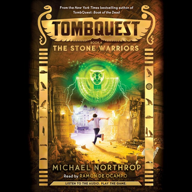 Book cover for The Stone Warriors - Tombquest 4 (Unabridged)
