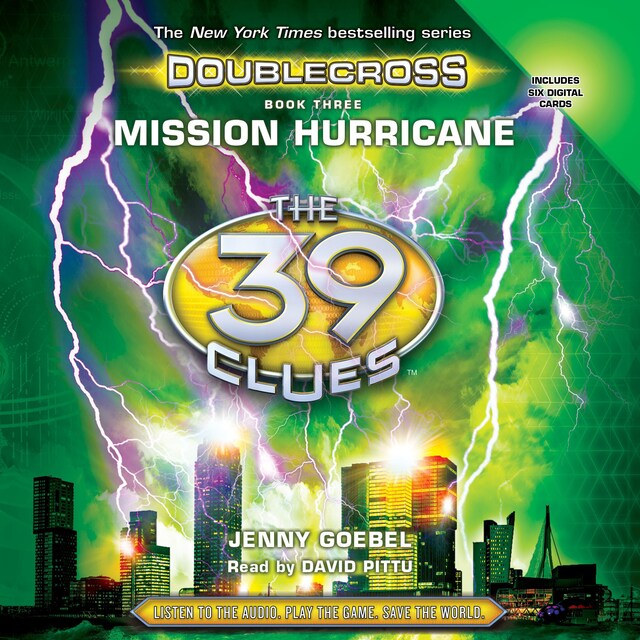 Book cover for Mission Hurricane - The 39 Clues: Doublecross, Book 3 (Unabridged)