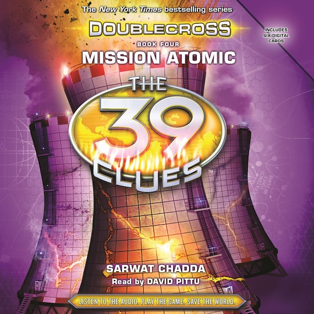 Kirjankansi teokselle Mission Atomic - The 39 Clues: Doublecross, Book 4 (Unabridged)