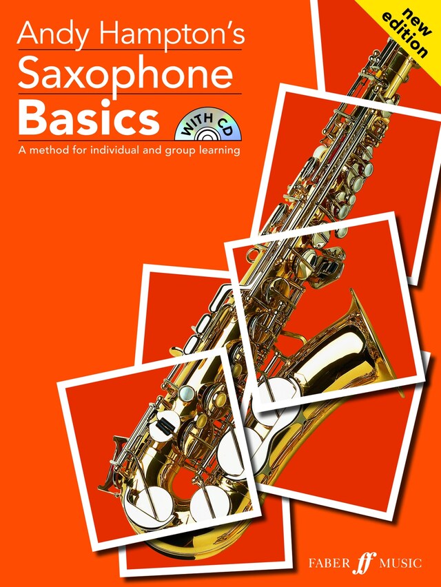 Couverture de livre pour Saxophone Basics Pupil's book (with audio)