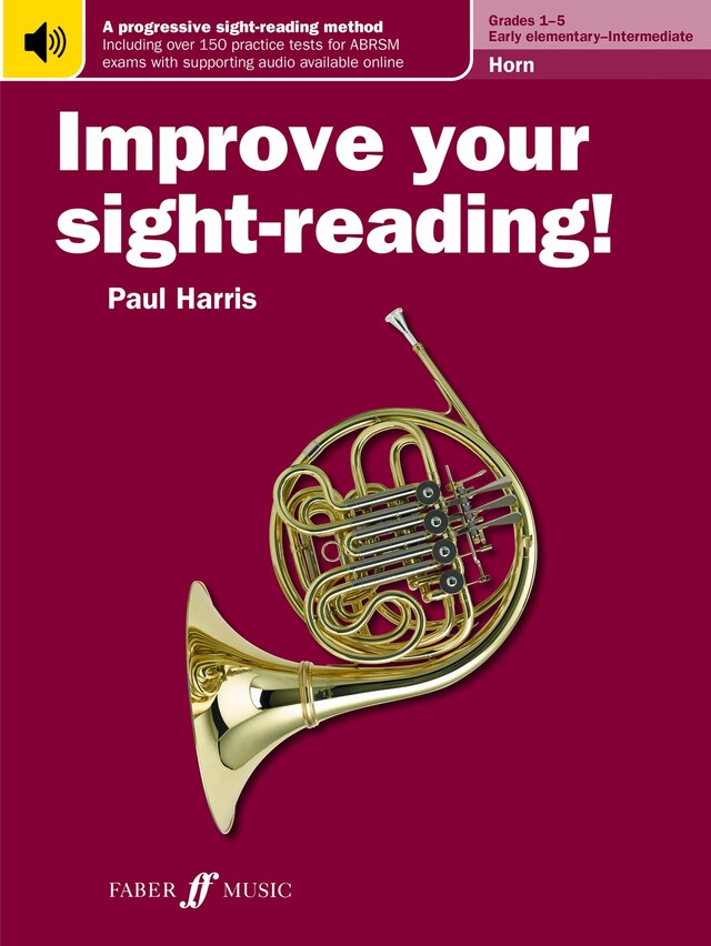 Book cover for Improve your sight-reading! Horn Grades 1-5