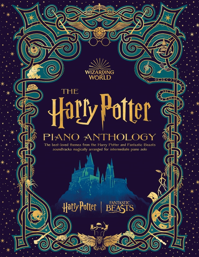 Book cover for The Harry Potter Piano Anthology
