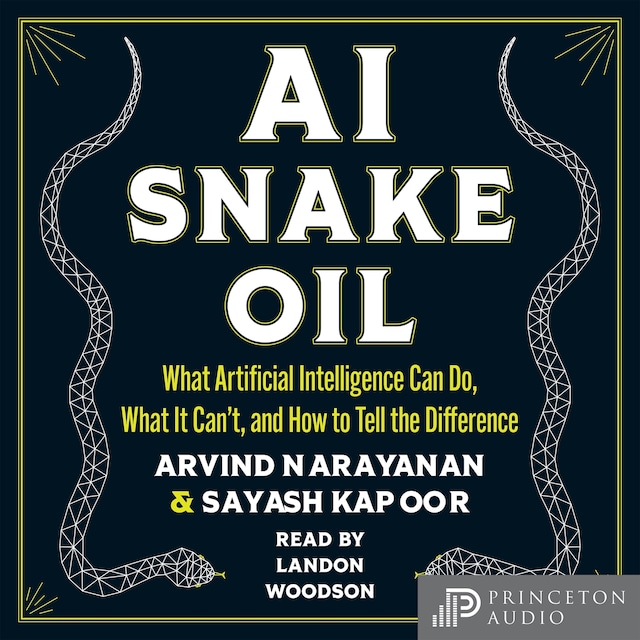 AI Snake Oil Book cover for AI Snake Oil
