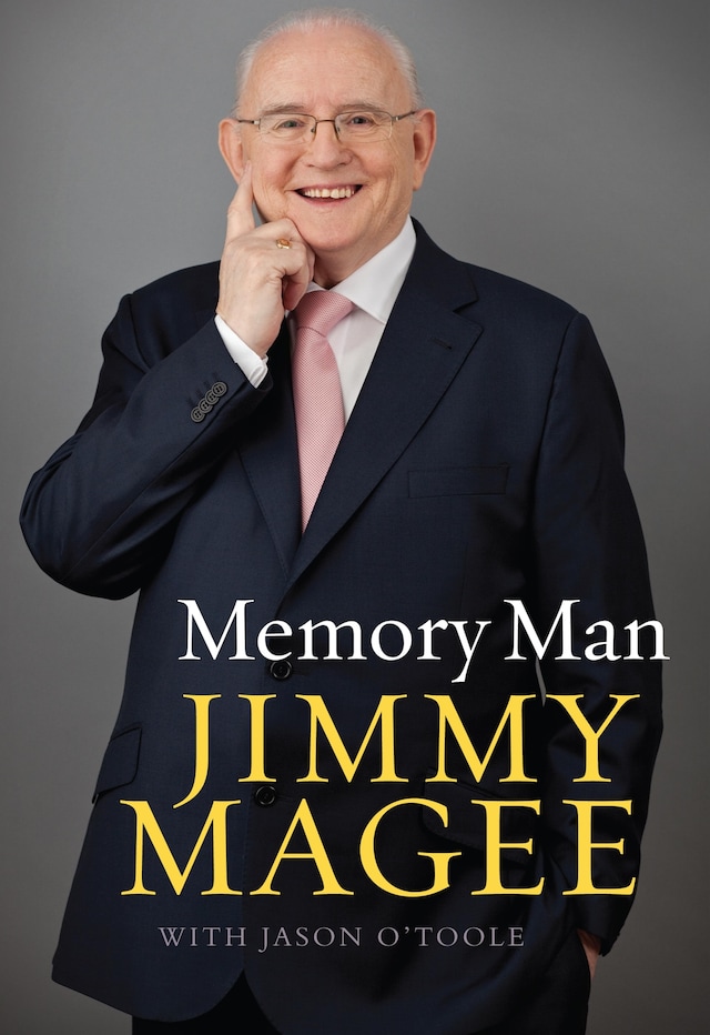 Book cover for Memory Man: The Life and Sporting Times of Jimmy Magee