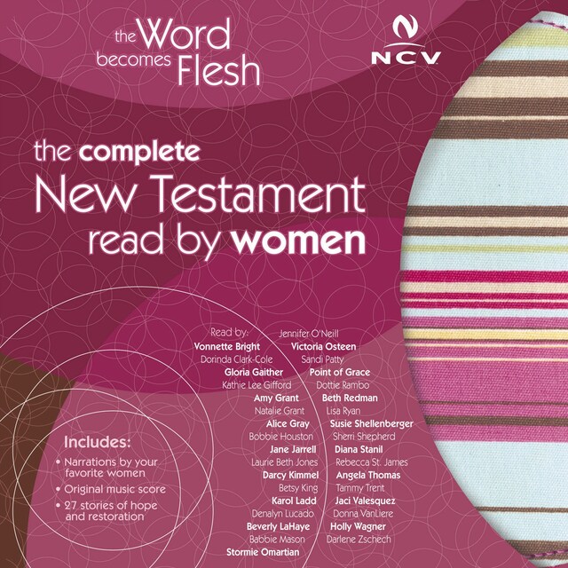 Book cover for The Word Becomes Flesh Audio Bible - New Century Version, NCV: New Testament