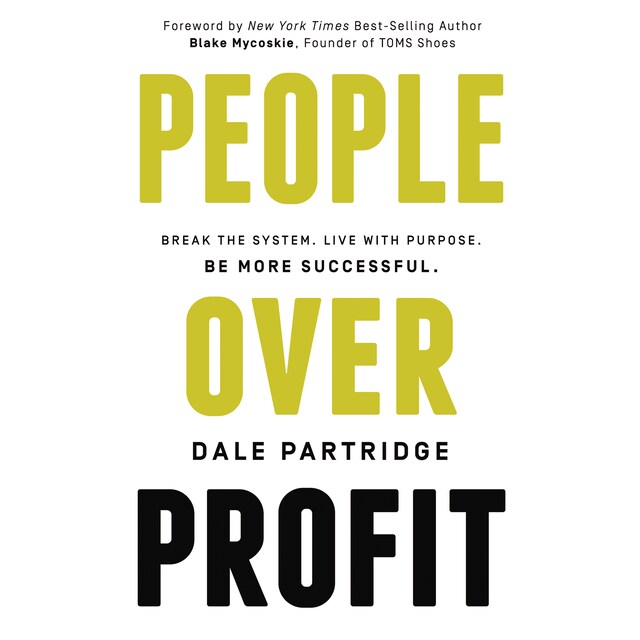 Copertina del libro per People Over Profit