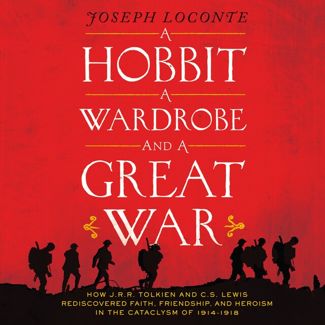 Copertina del libro per A Hobbit, a Wardrobe, and a Great War