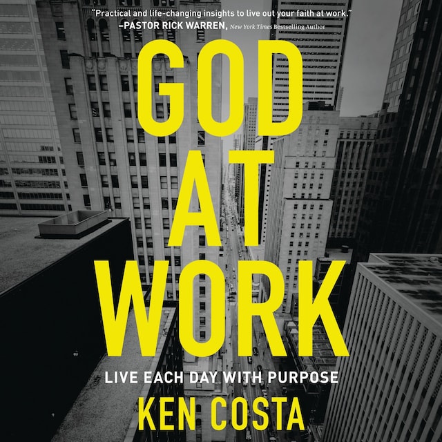 Copertina del libro per God at Work