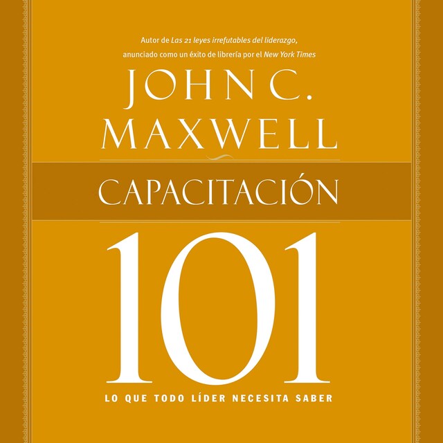 Kirjankansi teokselle Capacitación 101