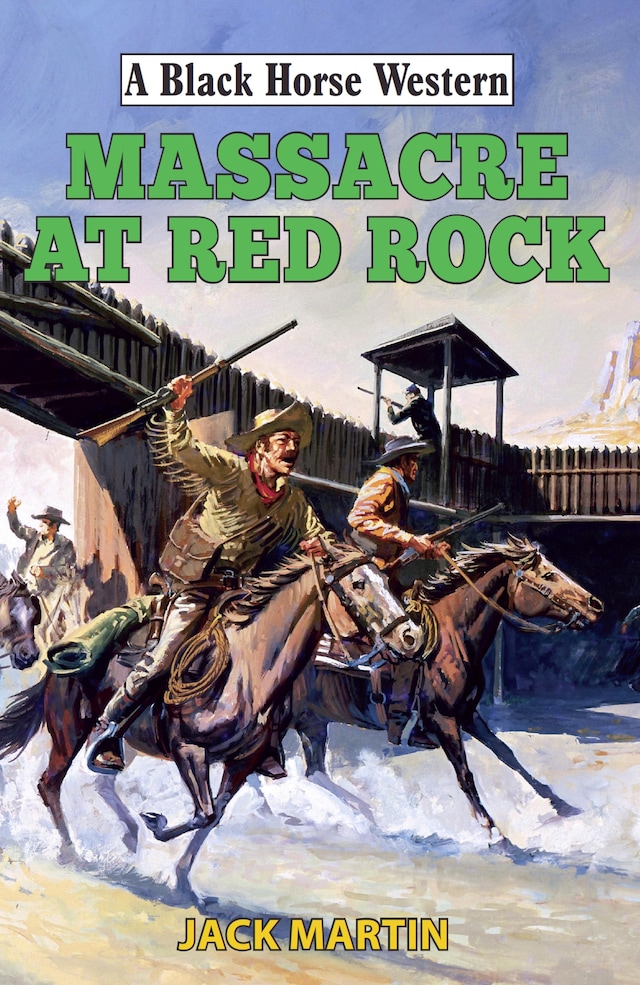 Kirjankansi teokselle Massacre at Red Rock