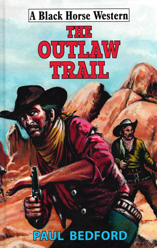 Book cover for The Outlaw Trail