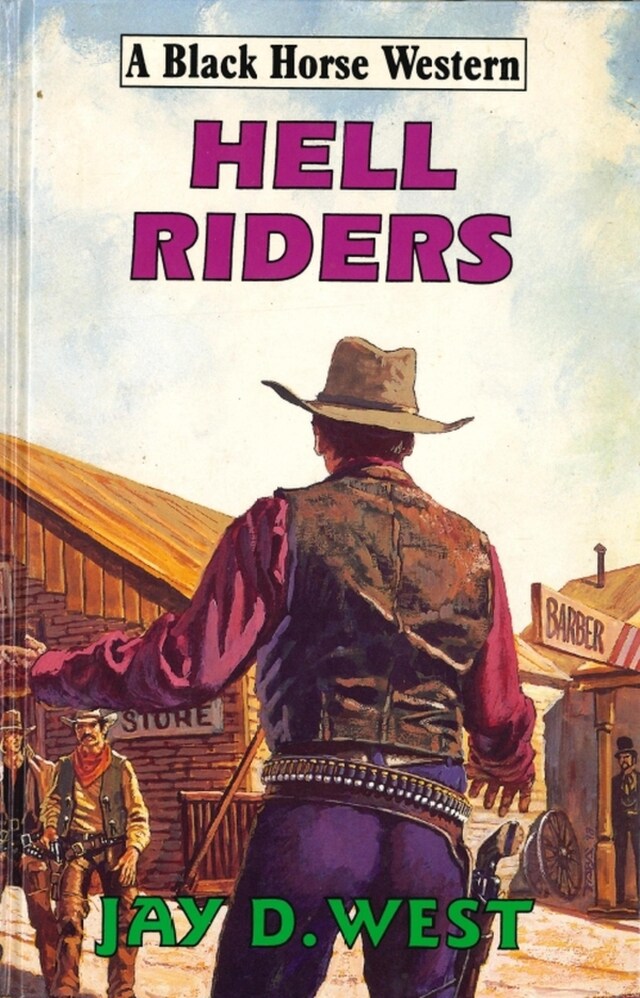 Copertina del libro per Hell Riders