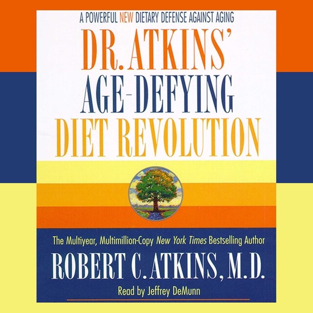 Boekomslag van Dr. Atkins' Age-Defying Diet Revolution