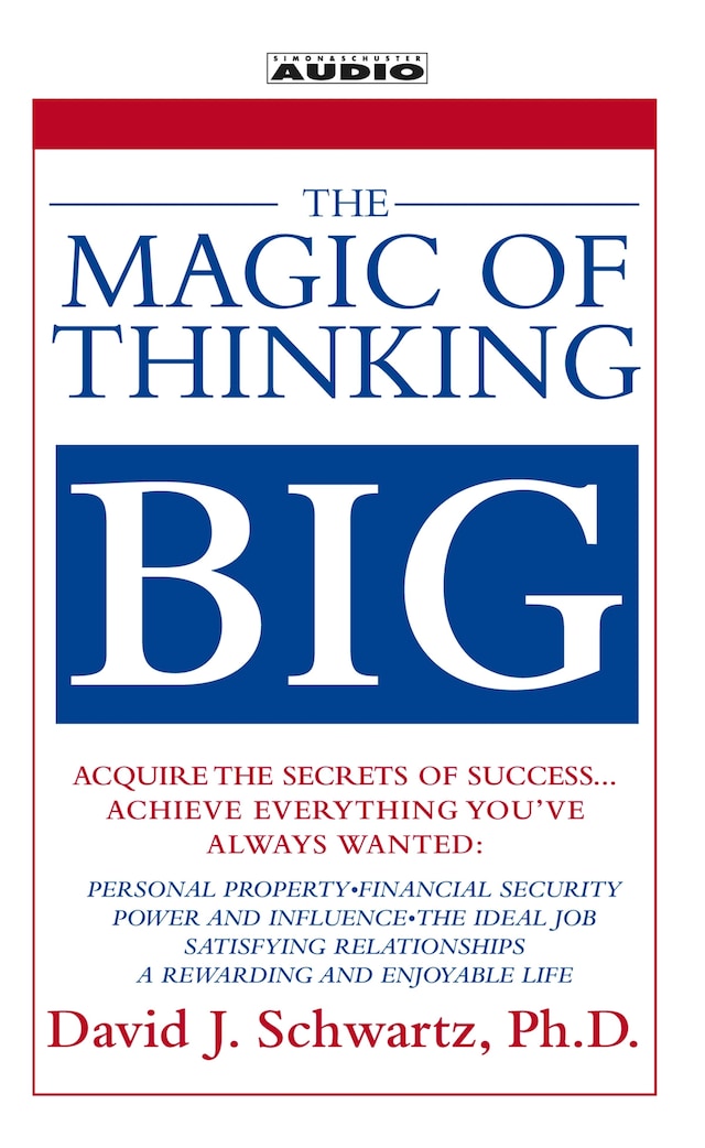 Book cover for The Magic of Thinking Big
