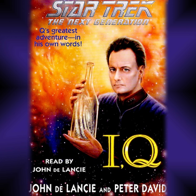 Portada de libro para Star Trek: The Next Generation: IQ