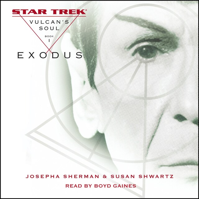 Portada de libro para Star Trek: The Original Series: Vulcan's Soul #1: Exodus