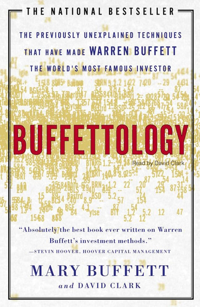 Kirjankansi teokselle Buffettology