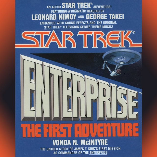 Book cover for Star Trek Enterprise: the First Adventure