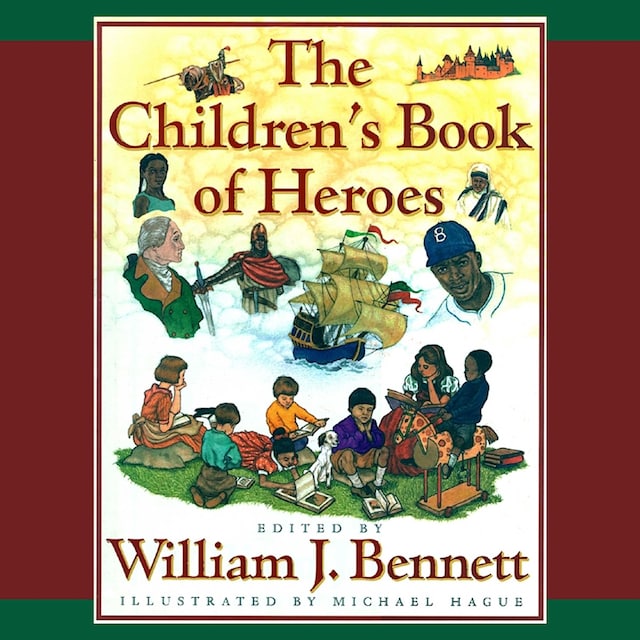 Copertina del libro per The Children's Book of Heroes