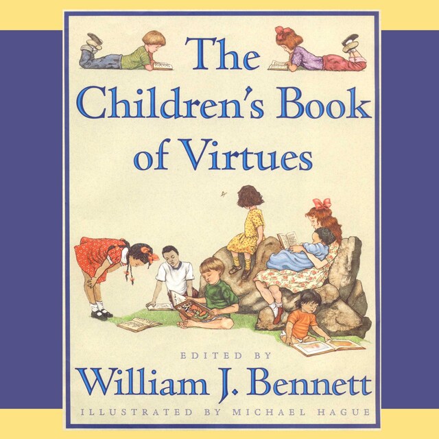 Copertina del libro per The Children's Book of Virtues