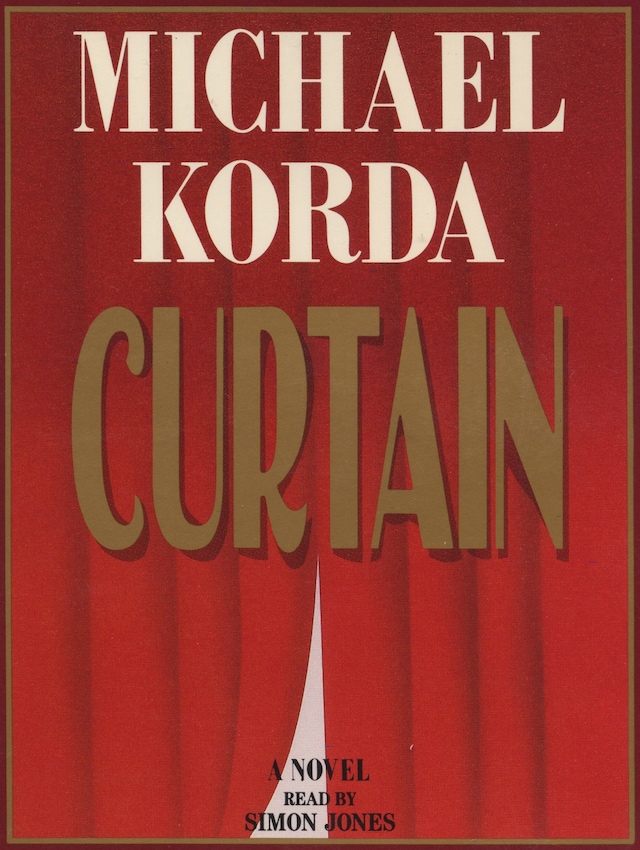 Kirjankansi teokselle Curtain