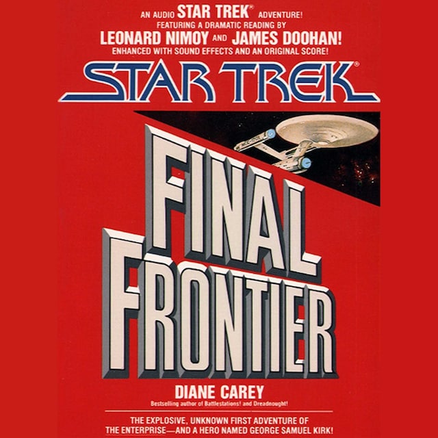 Book cover for Star Trek: Final Frontier