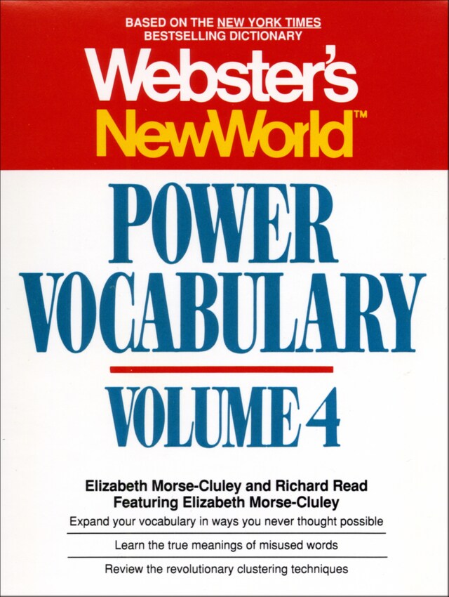 Book cover for Webster's New World Power Vocabulary, Volume 4