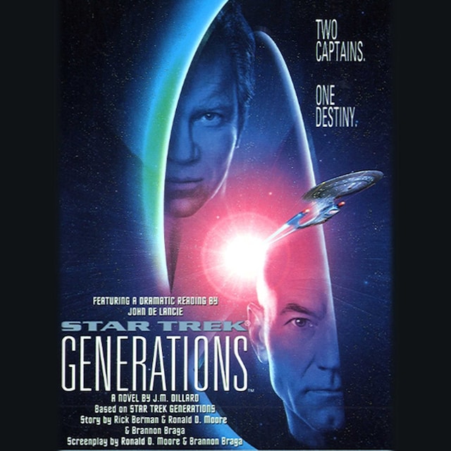 Okładka książki dla Star Trek Generations