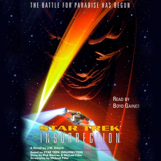 Kirjankansi teokselle Star Trek: Insurrection
