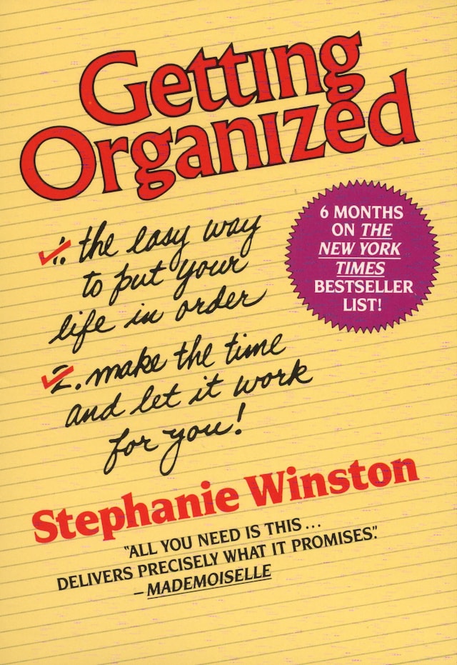 Book cover for Getting Organized