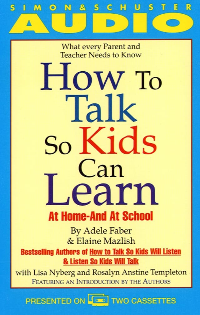 Portada de libro para How to Talk So Kids Can Learn