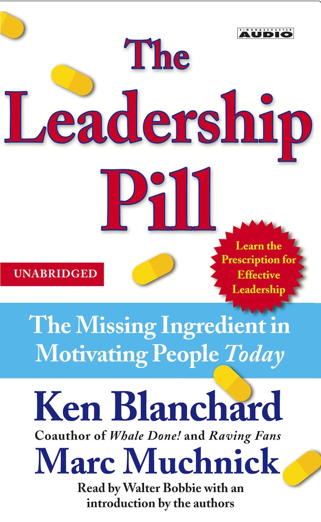 Kirjankansi teokselle The Leadership Pill