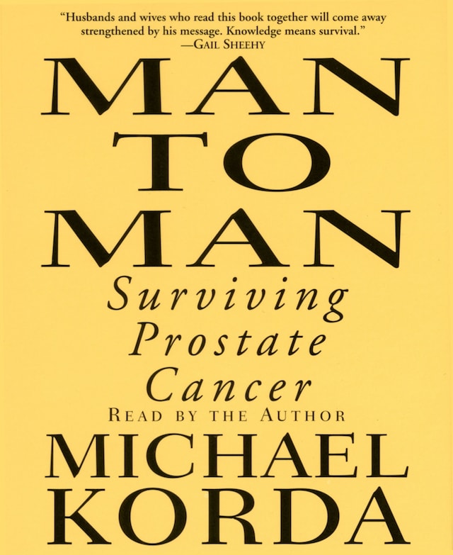Okładka książki dla Man to Man: Surviving Prostate Cancer