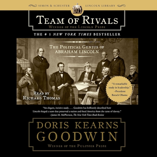 Couverture de livre pour Team of Rivals
