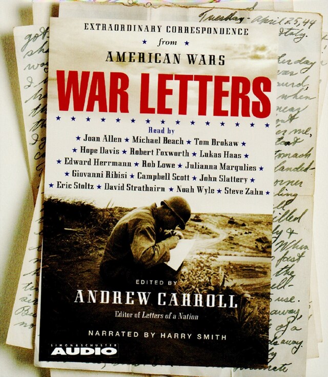 Kirjankansi teokselle War Letters
