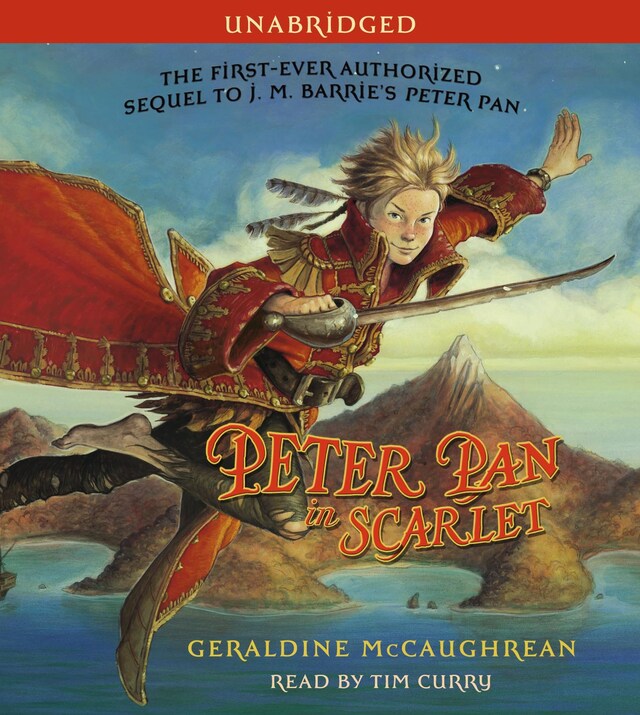 Book cover for Peter Pan in Scarlet