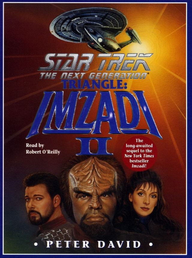 Boekomslag van Star Trek: The Next Generation: Triangle: Imzadi II