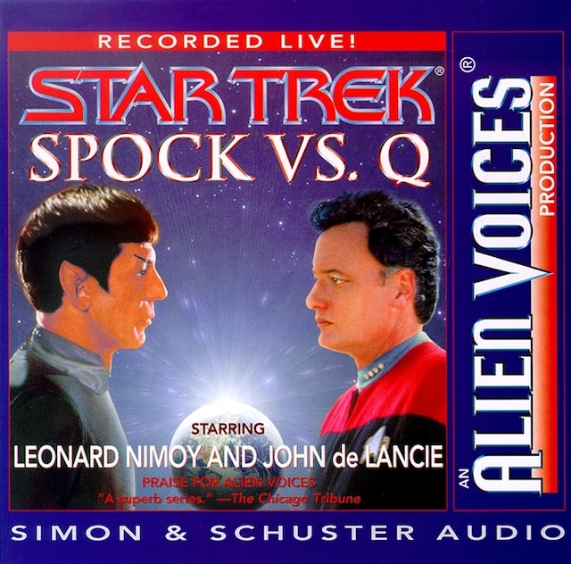 Book cover for Spock Vs Q