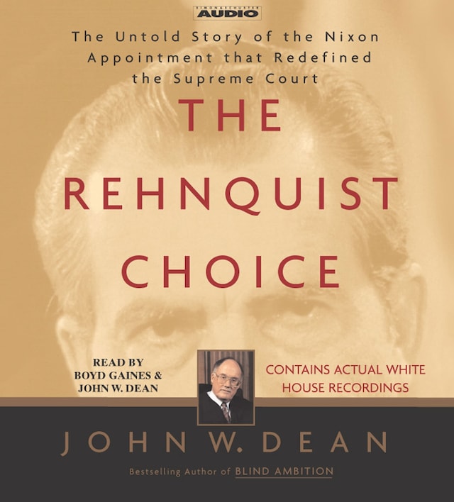 Kirjankansi teokselle The Rehnquist Choice