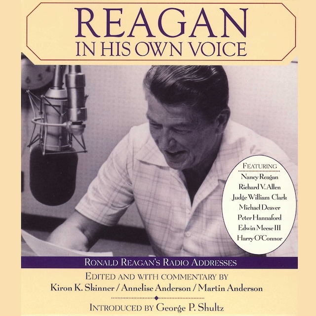 Kirjankansi teokselle Reagan In His Own Voice