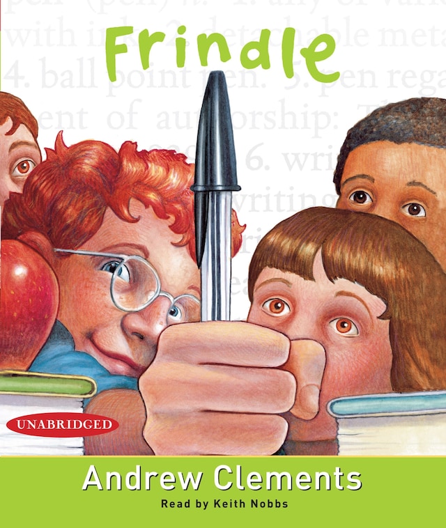 Book cover for Frindle