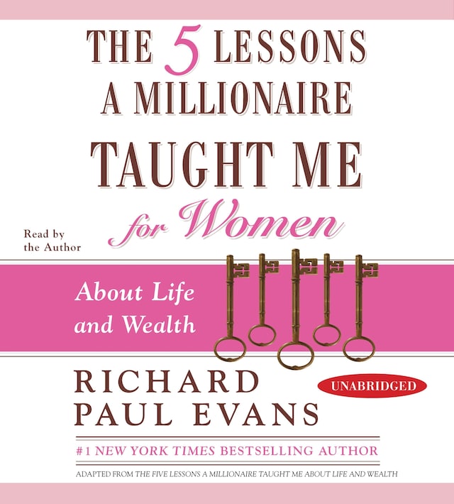 Couverture de livre pour The Five Lessons a Millionaire Taught Me for Women