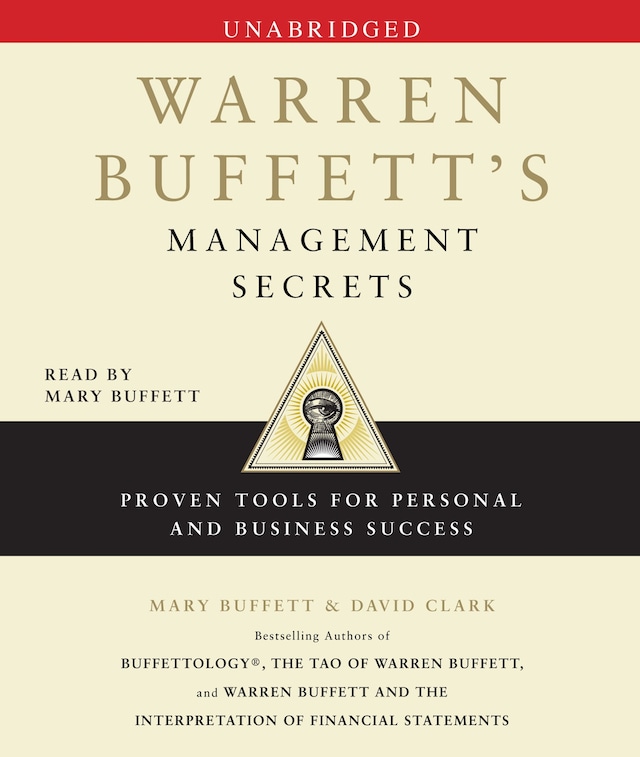 Kirjankansi teokselle Warren Buffett's Management Secrets