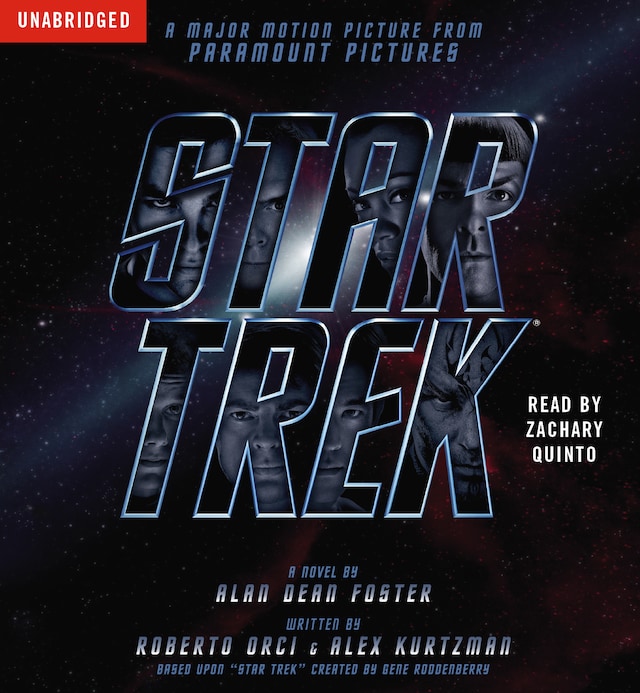 Okładka książki dla Star Trek Movie Tie-In